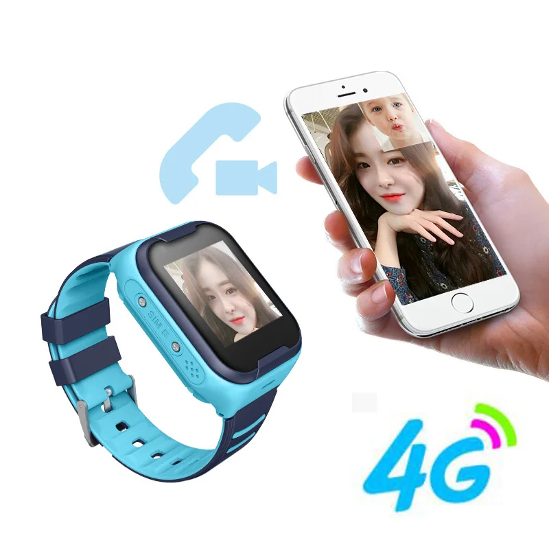 4G Детские умные часы gps сенсорный экран SOS SIM телефонный звонок водонепроницаемые детские часы с камерой детские часы VS Q90