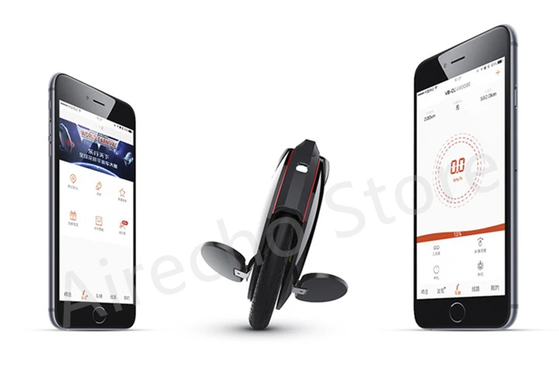 Моноцикл INMOTION V8, самобалансирующийся самокат с декоративными лампами, Одноколесный электрический самокат Hover Skate Hover Board