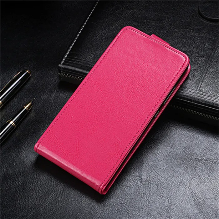 Для Oukitel C17 Pro Чехол 6,35 дюймов роскошный, с магнитной застежкой PU кожаный чехол для Oukitel C17Pro чехол для телефона сумки чехол Fandas - Цвет: Rose