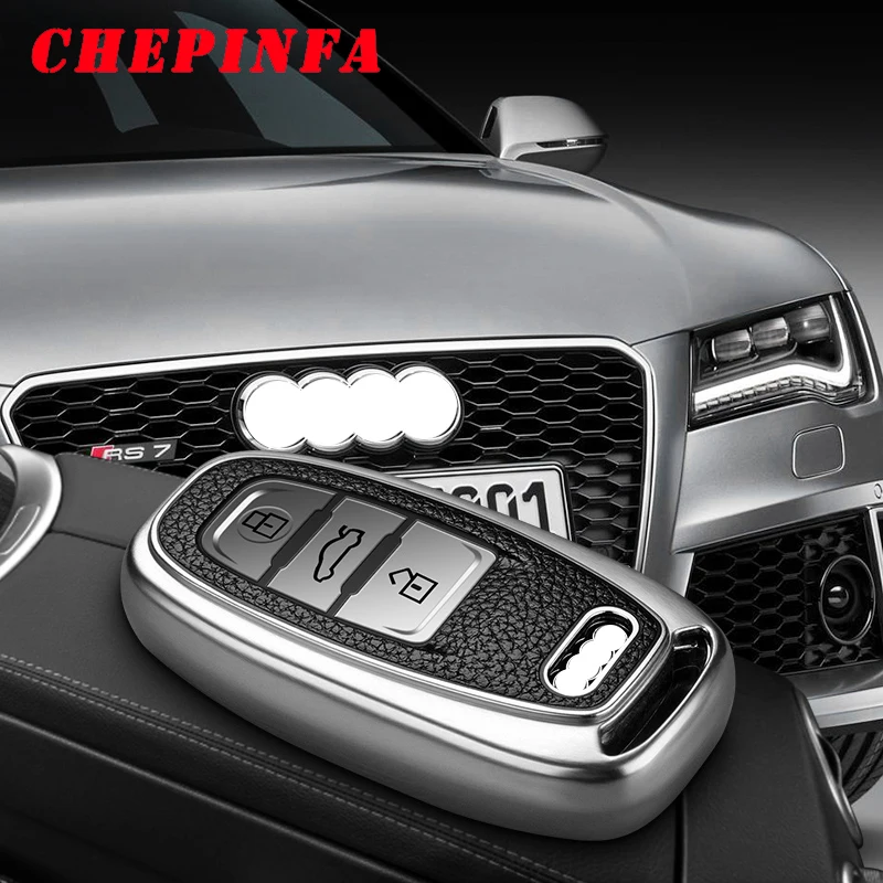 Чехол для автомобильных ключей из ТПУ защитный чехол с полным покрытием Audi Q5 Q3 Q7 A1