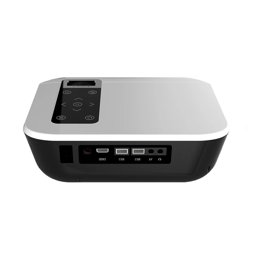 T8 Full HD светодиодный проектор Android портативный Vedio проектор 1920x1080P HDMI Мини проектор 4K 3000 люмен Домашний кинотеатр медиаплеер