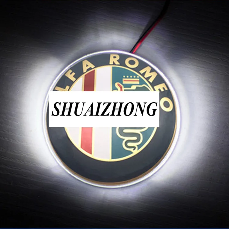 3D ALFA ROMEO 75 мм лазерный Водонепроницаемый светодиодный фонарь автомобильный