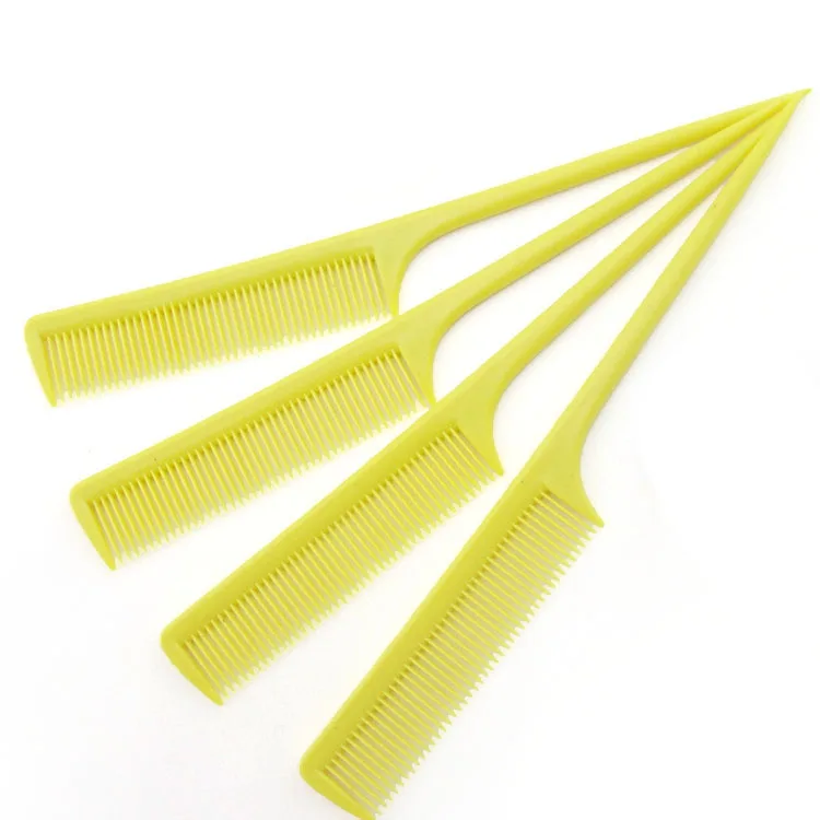 Пластиковая гребень для волос ELECOOL термостойкая Косметическая с тонкими зубьями - Фото №1