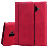 j6 for samsung galaxy j6 case leather wallet flip card holder phone case for samsung j6plus j6 j 6 plus j600f j610f cover