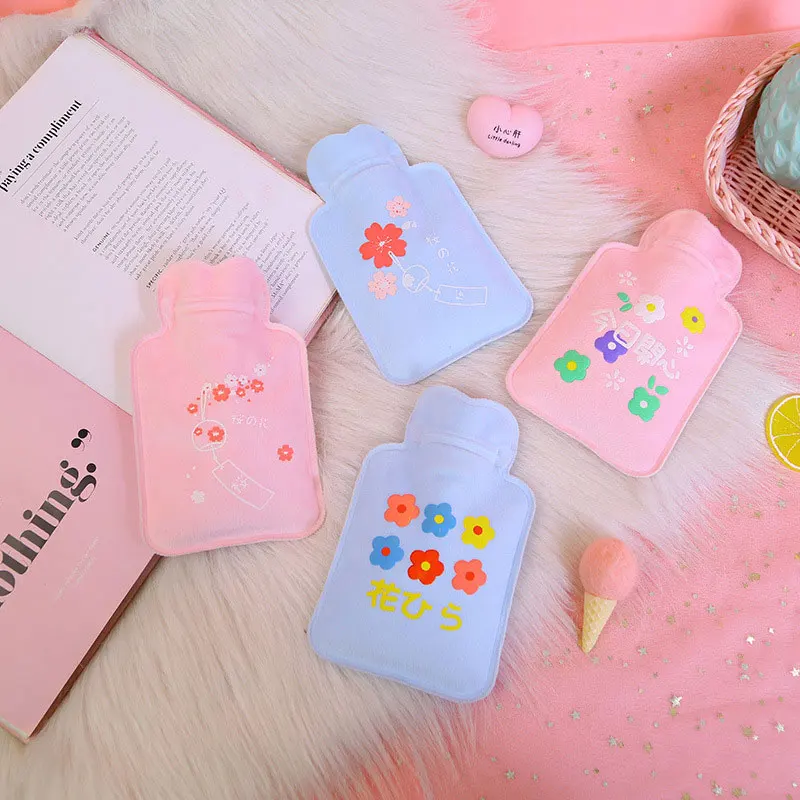 1 шт. милый мультяшный портативный ручной теплый горячий 200 мл сумка для воды рук и