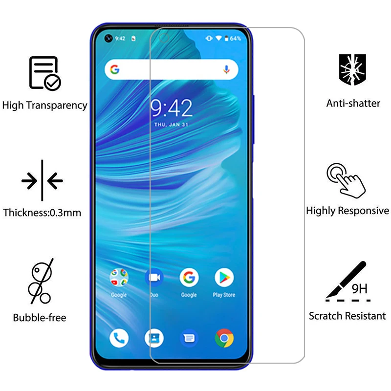 Защитное стекло для экрана umidigi f2 закаленное umi digi f 2 2f umidigif2 umif2 6 53 защитная пленка