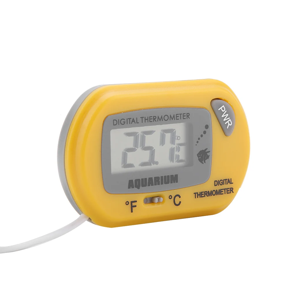 LCD Digital Thermometer for Aquarium Fish Tank Indoor Convenient Temperature Sensor Gauge Meter Water Controller | Дом и сад