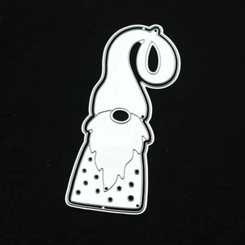 1 шт. новый Санта Клаус металлические режущие штампы острые ножи форма трафарет