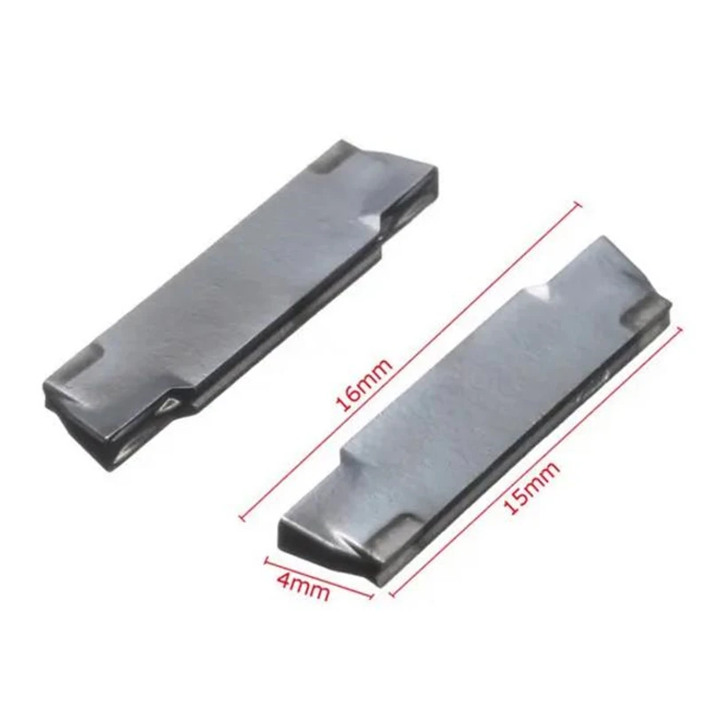 

MGEHR 1010-1.5 10*10*100mm External Grooving Lathe Cutting Tool Holder With 10Pcs MGMN150-G Tungsten steel Blades Insert