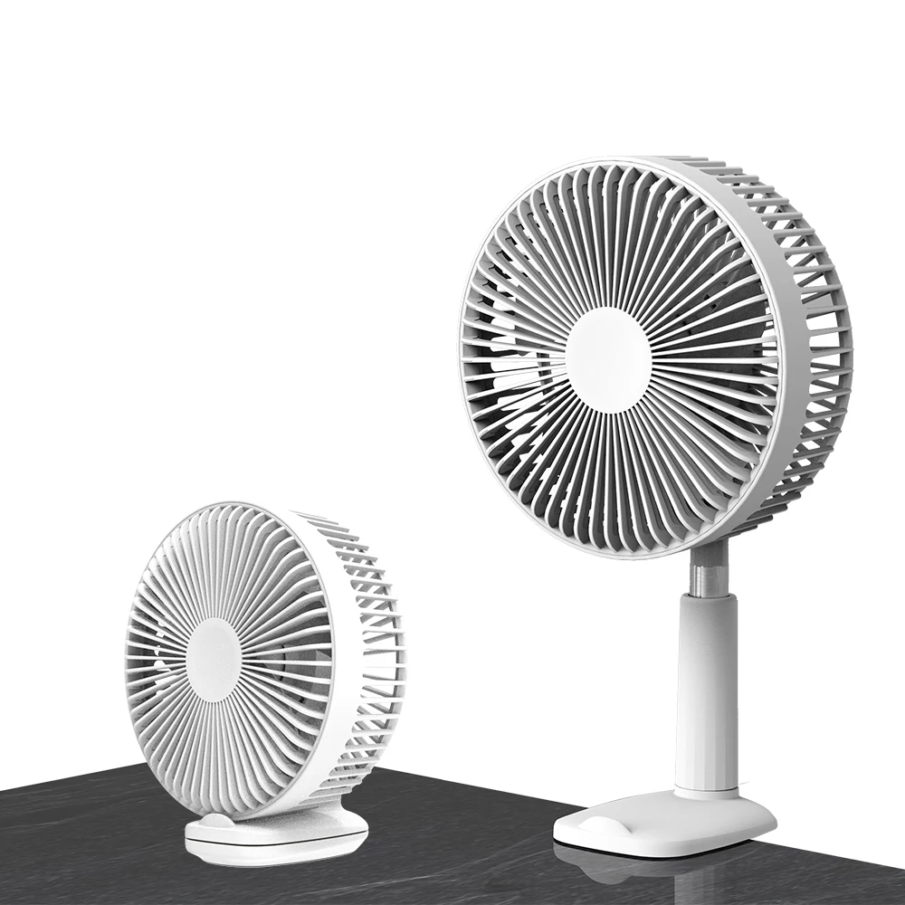 

Youpin Adyss F8 New Clip Fan 6 Inches Usb 1800mAh Battery Desk 360 Degree Adjustable Personal 5 Speed Wind for Office