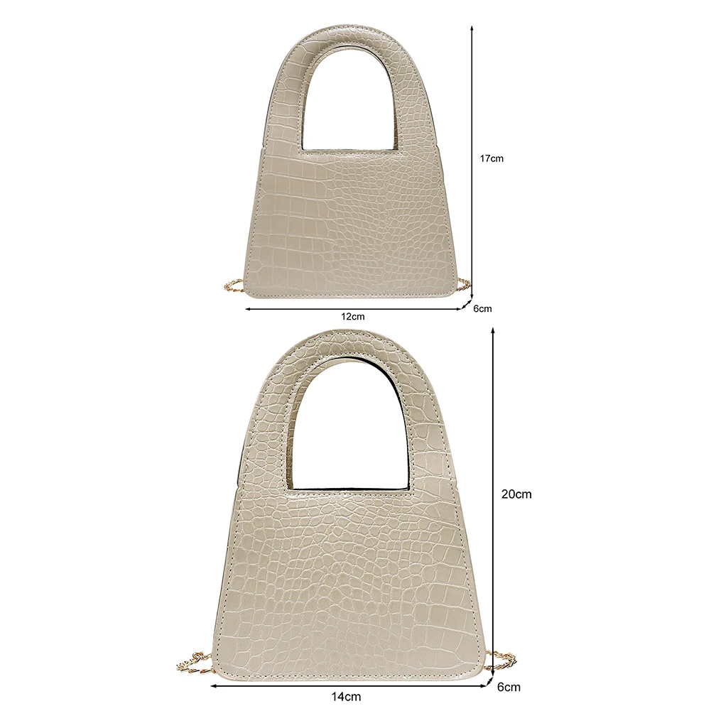 

Fashion Pattern Shoulder Messenger Bag Women Ladies Chain Shoulder Messenger Bag Ladies Leather Tote Purse Handbag