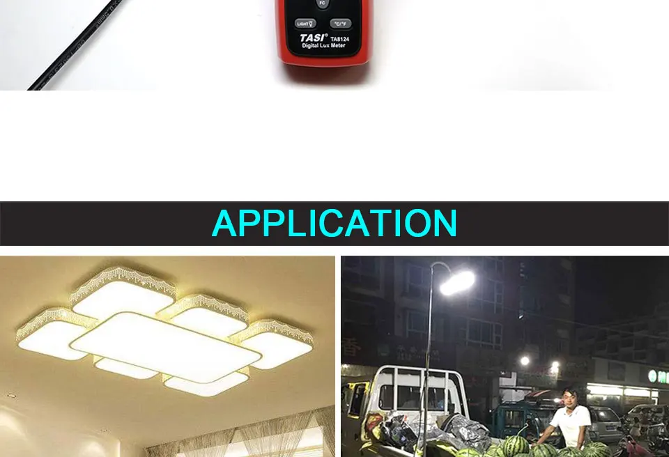 Ultra bright led panel lights 200w cob board lamp with dimmer remote control RC light