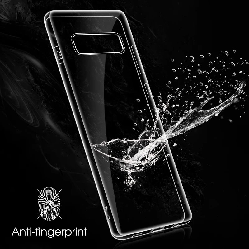 Прозрачный чехол для телефона samsung S10 S9 plus S6 edge S7edge S8plus plus|Чехлы-накладки| |