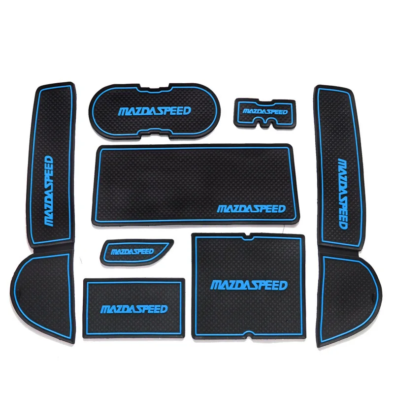 8 шт./компл. автомобильные аксессуары слот для ворот коврик резиновая