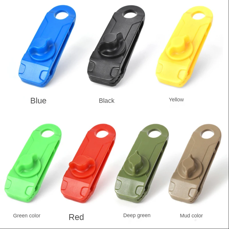 

6/12 Pieces Of Waterproof Cloth Clip Tent Clip Tool Durable Awning Tent Accessories Hook Windproof Rope Barb Clip