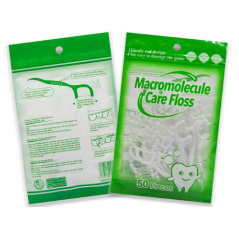 50 шт. зубная нить для гигиены полости рта воды зуб выбора s ABS чистки зубов Micro Flosser |