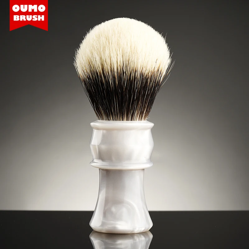 

OUMO BRUSH - OUMO classic big hand jade shaving brush with Manchuria/ACE/SILK/HOOK/WT