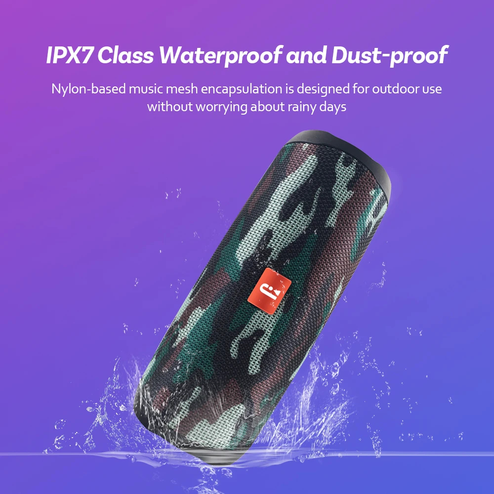 Оригинальный Bluetooth динамик Filp5 водонепроницаемый уличный Портативный