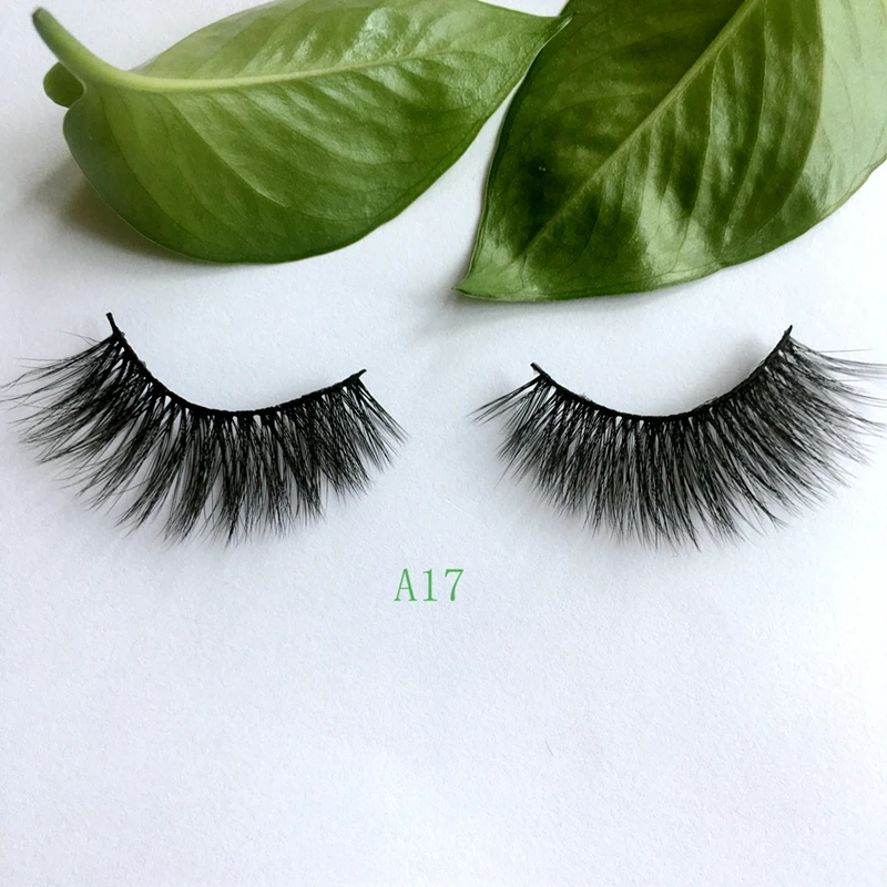 

Lashes Natural False Eyelashes Medium Length Lightweight Reusable Thin Fake Eyelashe