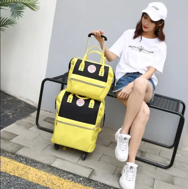 Carry On Luggage Bag Travel Hand Luggage Trolley Bag Women t