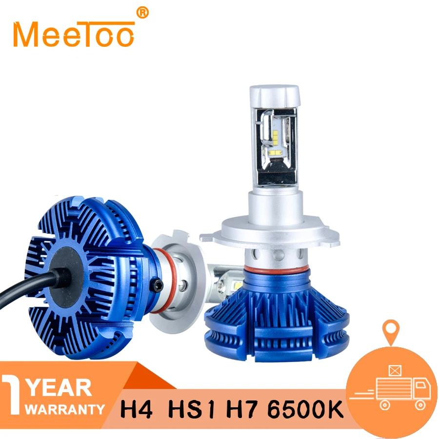 12V Led H4 Фары для мотоцикла светодиодные лампы H7 HS1 H1 H11 6500K 12000LM фара двигателя