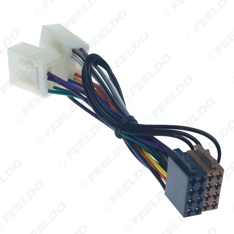Автомобильный стереоадаптер FEELDO проводной адаптер для Mazda в ISO CD | Автомобили и