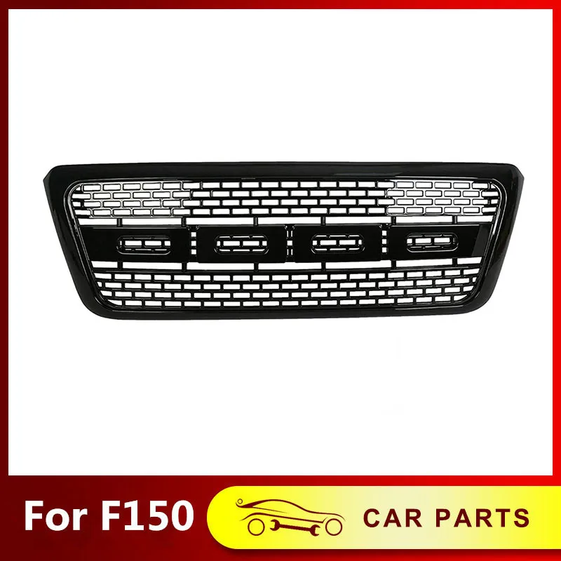 Modified Front Bumper Raptor Grille For F-150 2004 2005 2006 2007 2008 Racing Grill Bumper Grilles Cover Car Accessories