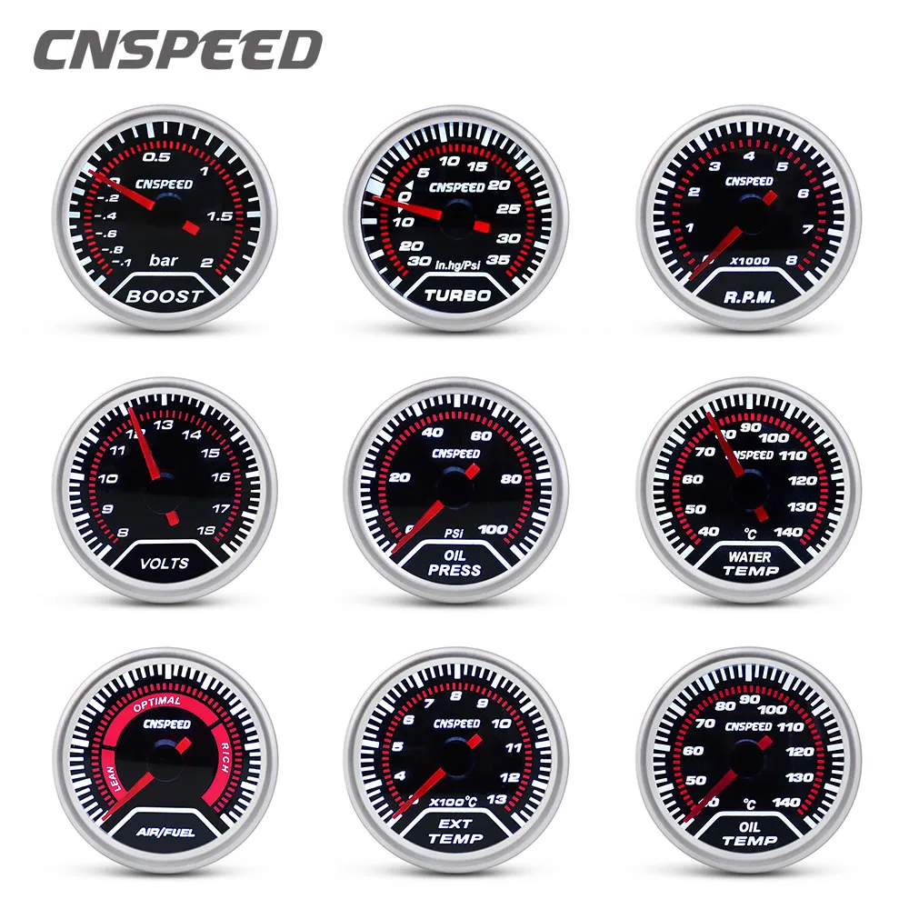 Автомобильный турбо-датчик измеритель температуры воды и масла вольтметр