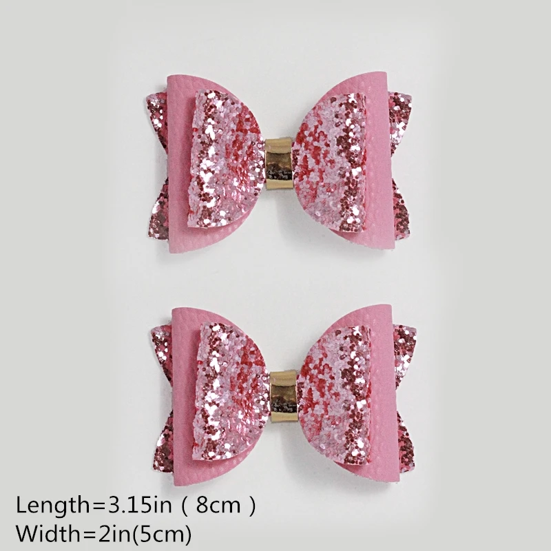 

11PCS Glitter Shiny Hair Bows Hairgrips Handmade hair accessories for Women Girls Children Kids Princess Hair Clips Headwear