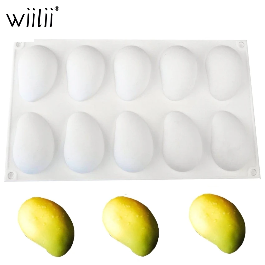 Mango силиконовая форма для выпечки в форме цветка 3D мусс Десерт Формы Шоколад
