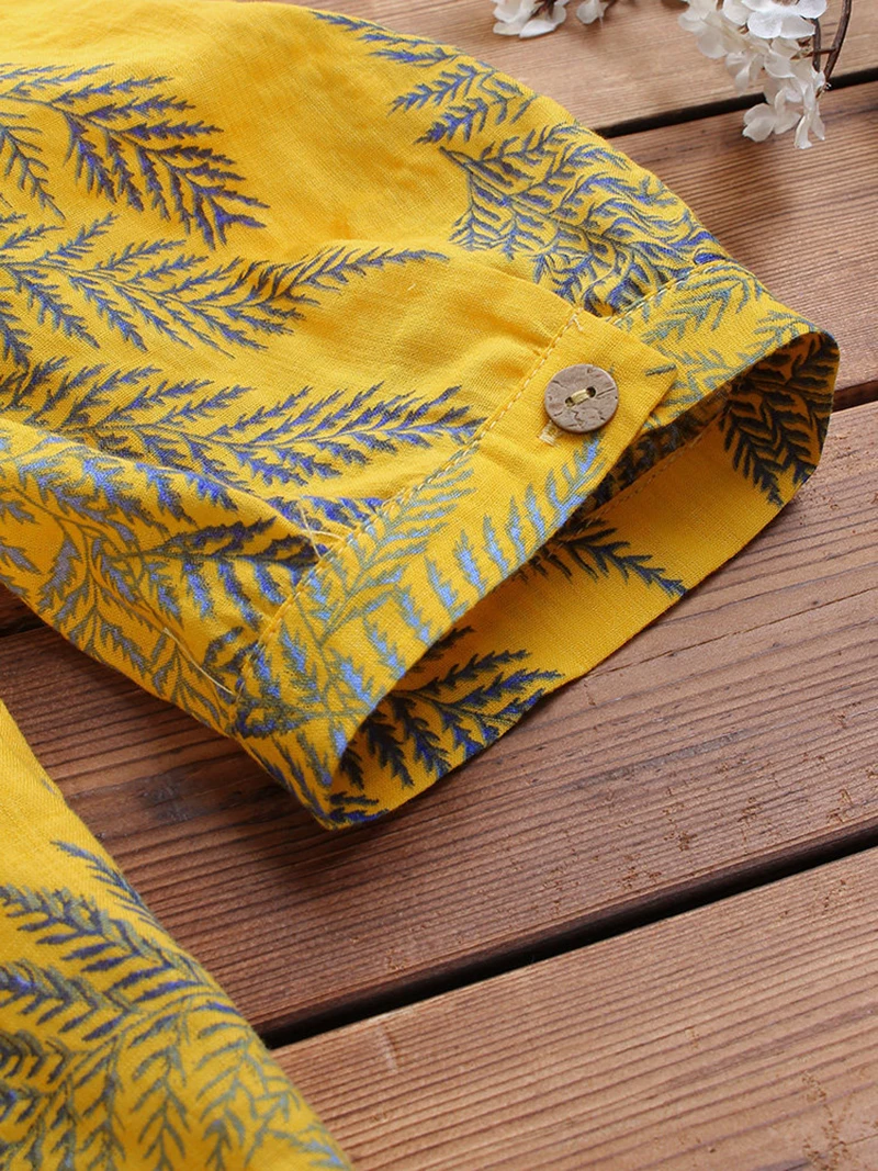 

L-5XL Women Blouses Fashion Half Sleeve Floral Print Shirt Elegant O-Neck Blouse Shirt Casual Loose Tops OL Pullover Tops