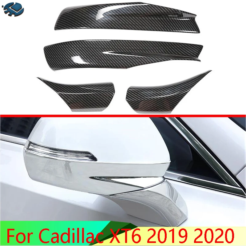 

Для Cadillac XT6 2019 2020, хромированный корпус из АБС-пластика, боковое зеркало, крыло заднего вида, хромированная крышка, отделка, молдинг, рамка, Ст...