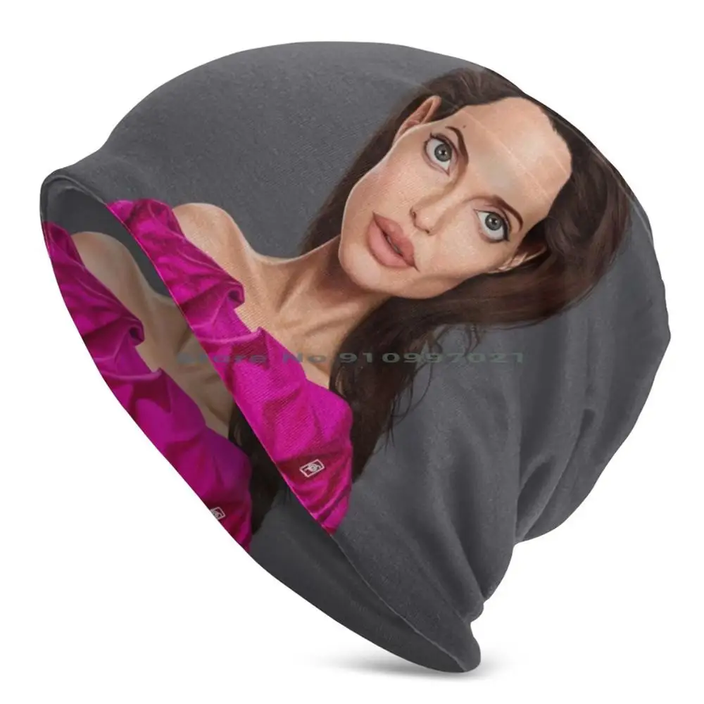 

Angelina Jolie Scarf Mask Neck Warmer Face Wraps Foulard Bandana Mascarillas Caricature Celebrity Angelina Jolie Movies Film