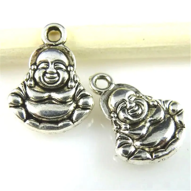 20 штук 11096 вышивка тибетский Будда Серебряный &quotсделай сам&quot Ретро ювелирные