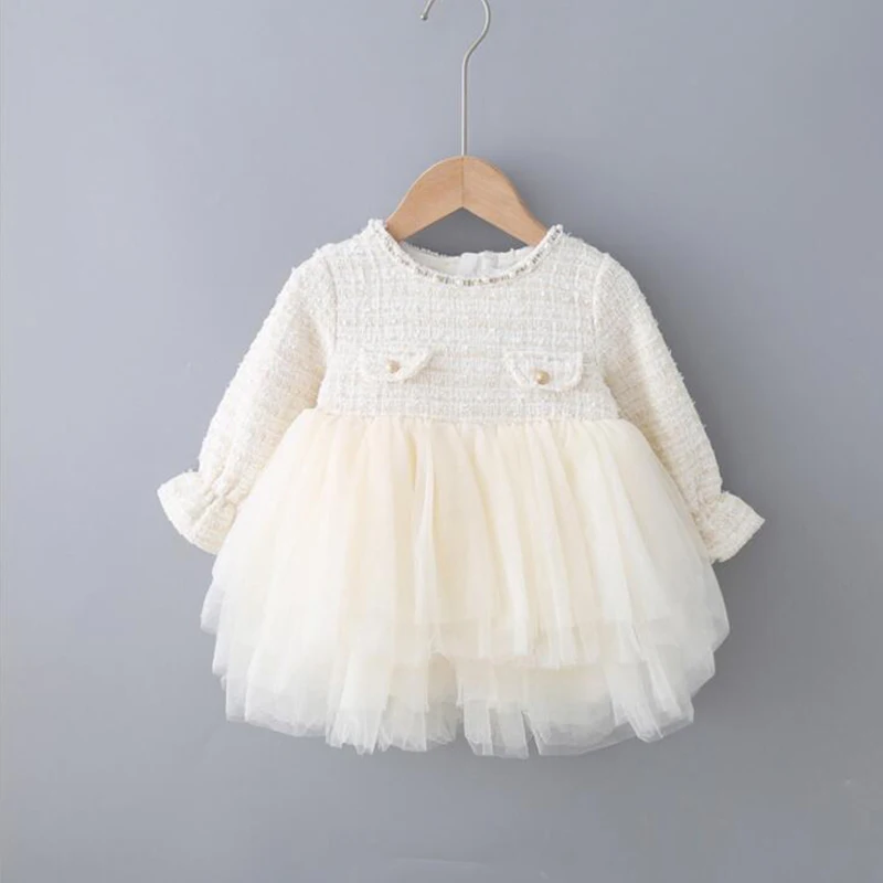 Платье-пачка принцессы для маленьких девочек Осенняя Классическая Детская