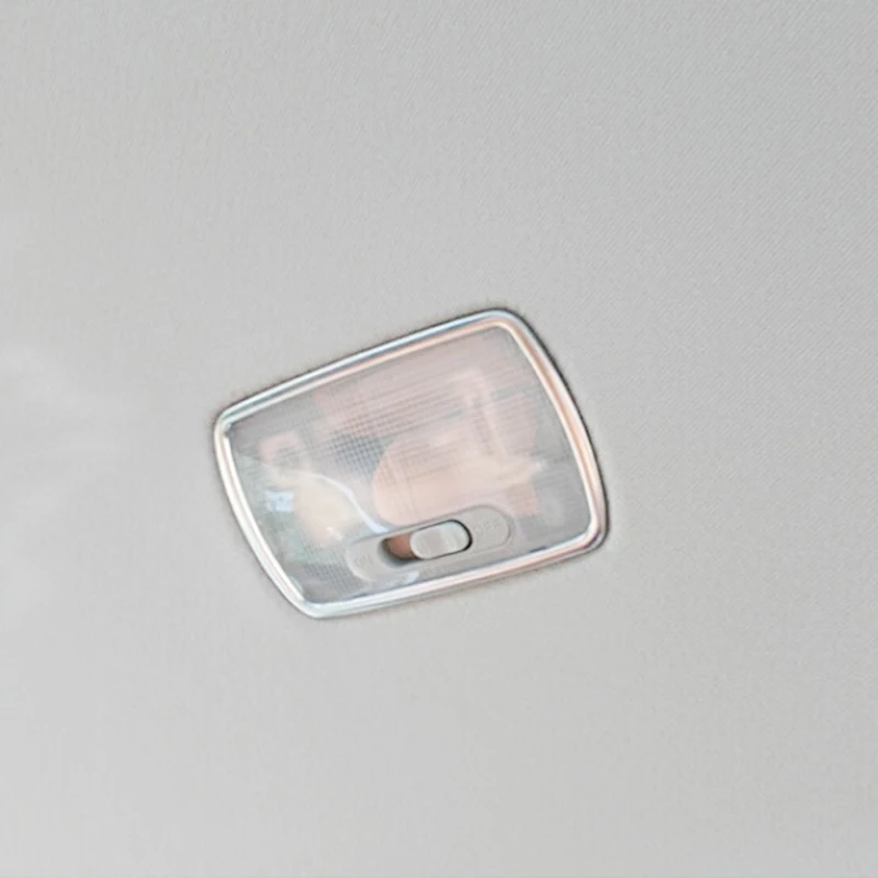 

For Honda Civic 10th 2016 2017 2018 Stainless steel Car Rear reading Lampshade frame cover trim Car styling accessories