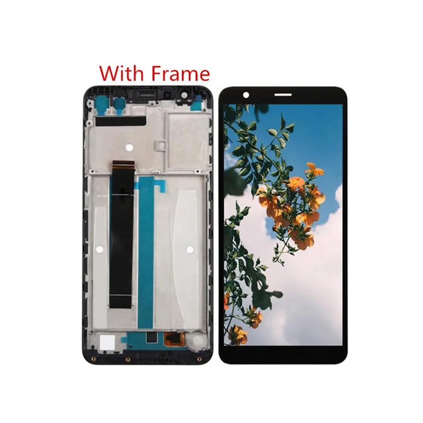 ЖК дисплей 5 7 дюйма с рамкой для Asus Zenfone Max Plus M1 ZB570TL X018D X018DC сенсорным экраном и