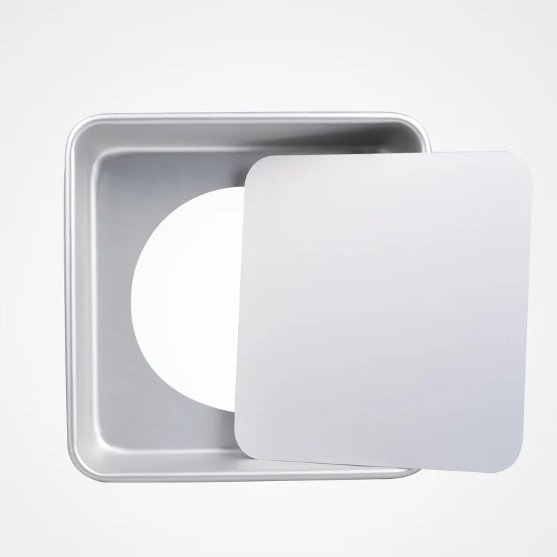 Блюдо для выпечки прессформы серебряные гладкие легко чистить хлеба домашнего