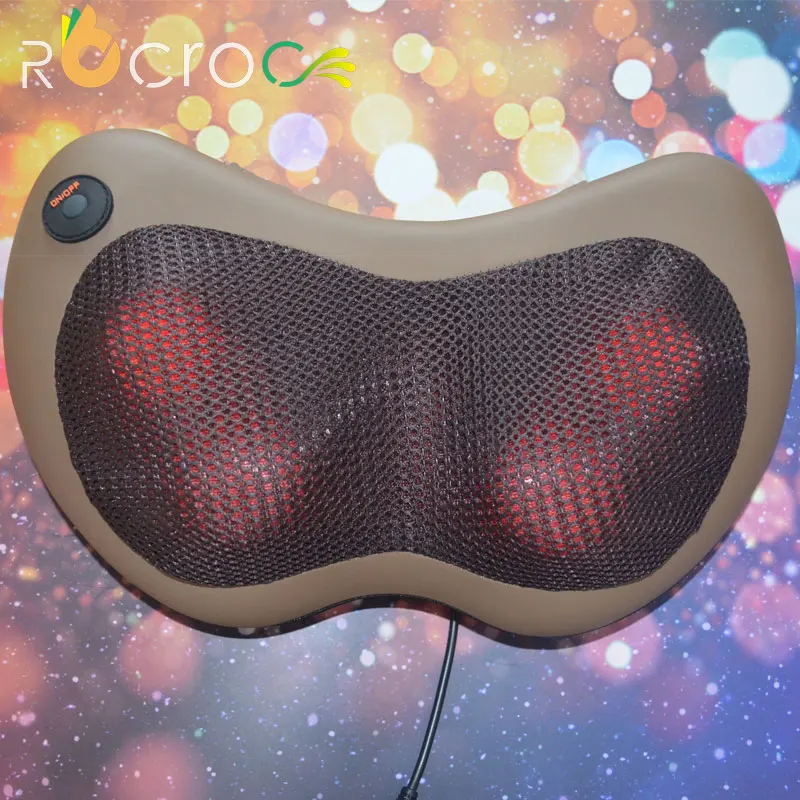ROCROC Электрический многофункциональный массажер для шеи автомобильный домашний