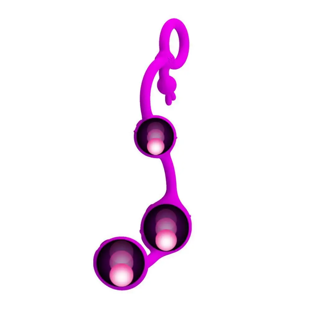 YEMA тройной шар Кегеля секс-игрушки для женщин анальные шарики силиконовая