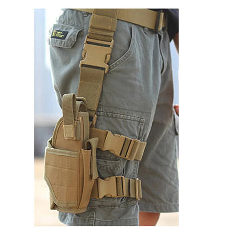 Тактическая кобура для ног страйкбольный уличный охотничий Пистолет Чехол
