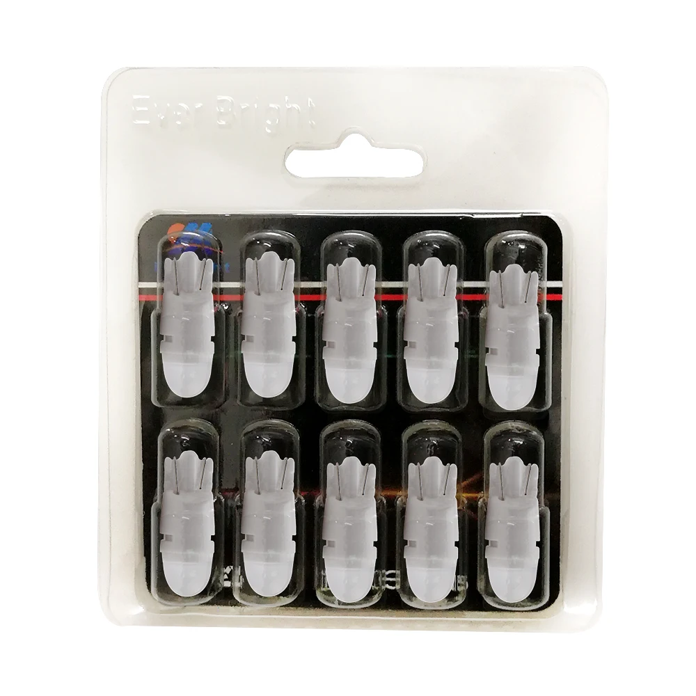 YM E-ярко-10 шт. T10 3030 2 SMD Керамика W5W 194 168 Авто Задние габаритные огни, работающего на постоянном токе 12 В в светильник лампы белого и синего цвета желтый 120Lm