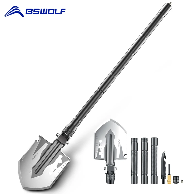 BSWolf Военная Складная лопата многоцелевой безопасности инструменты для кемпинга