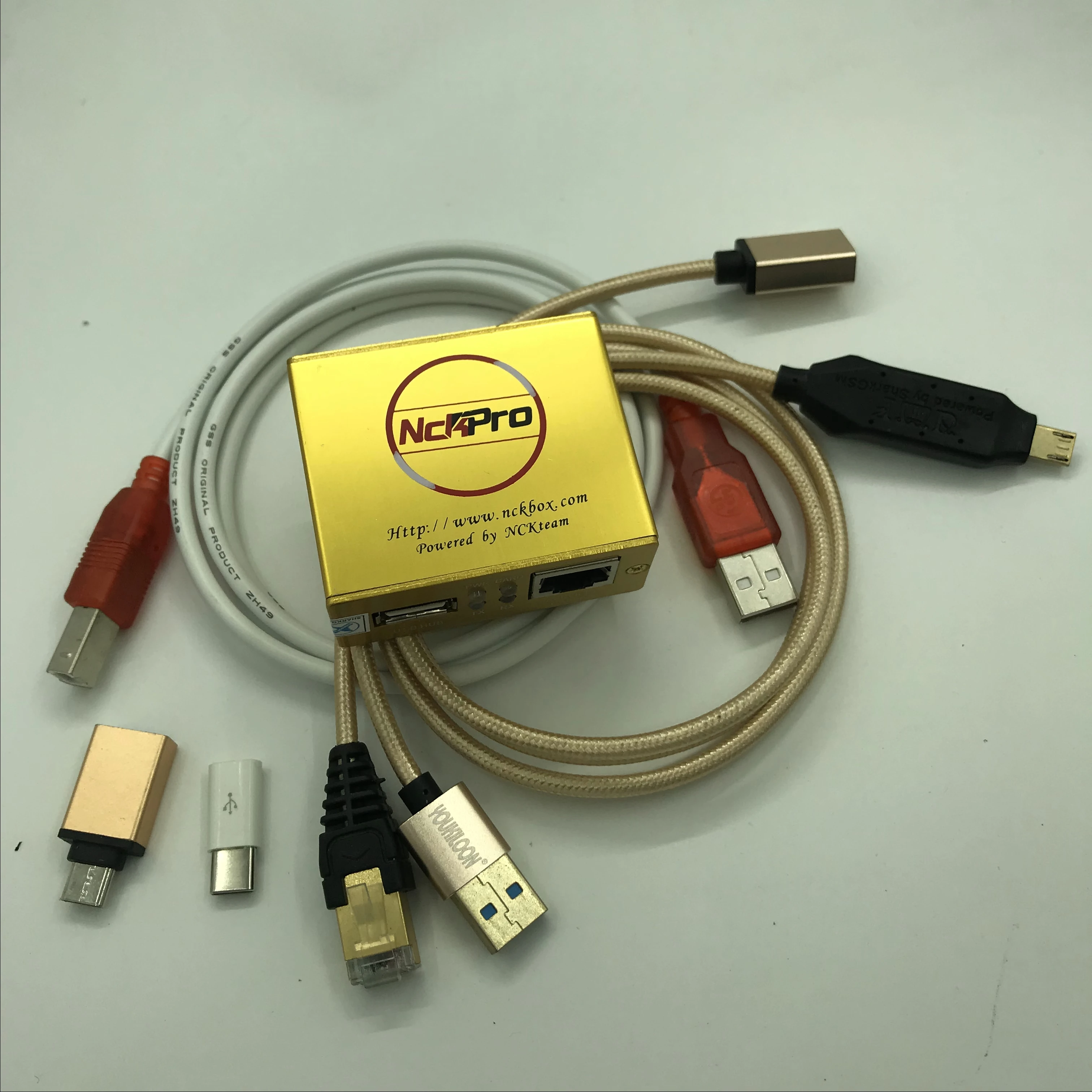 Новая версия оригинального NCK Pro Box/NCK 2 box (золотая коробка) (поддержка + UMT в 1)+(UMF) все