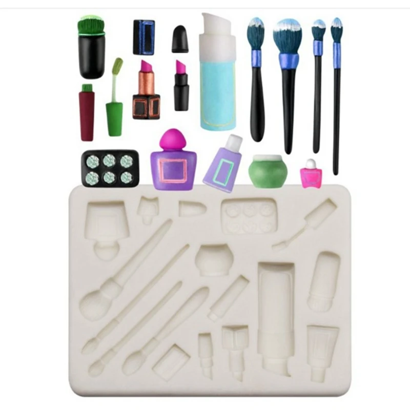 

Инструменты для макияжа, дизайнерские формы для помадки, силиконовые формы для макияжа, форма для помадки, пудинга, желе, принадлежности для...