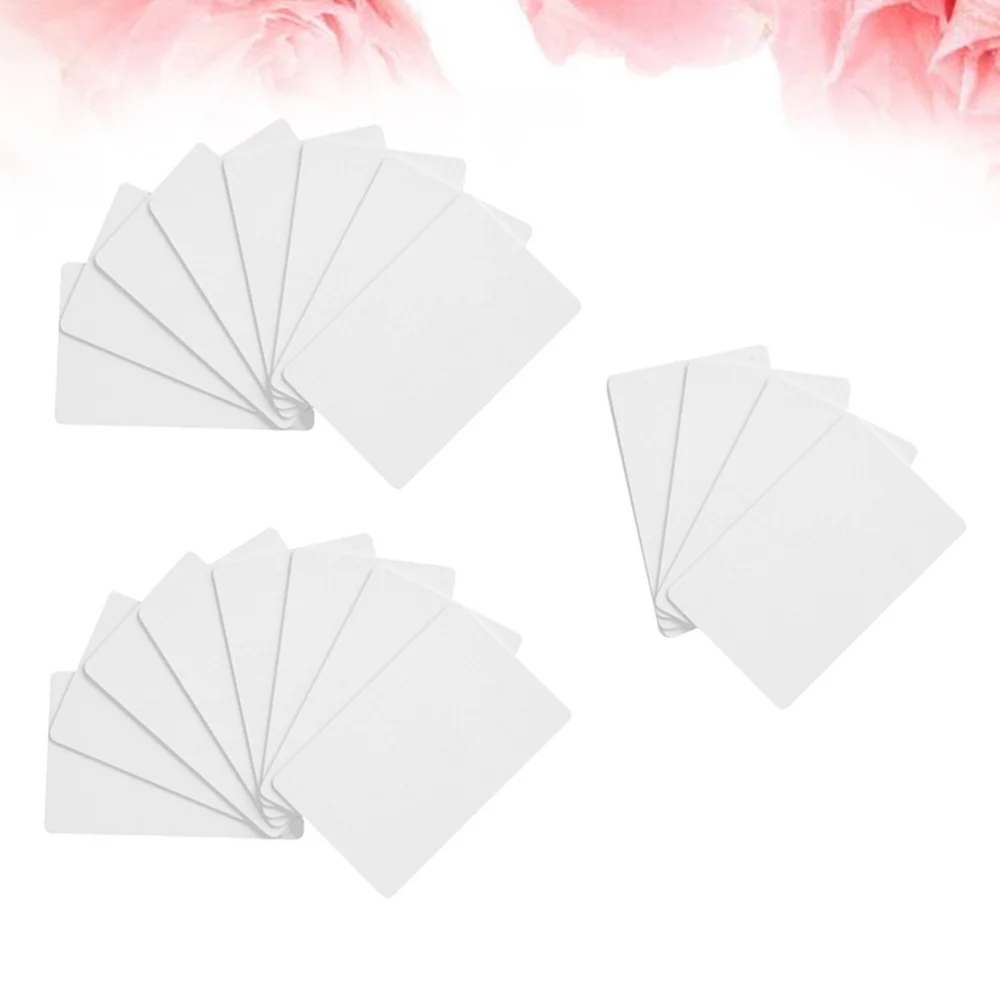 

20PCS Blank NFC Tag NTAG215 Rectangle Contactless IC Smart (White)