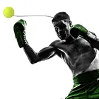 Эластичная Повязка на голову, боксерское снаряжение, тренировочный скоростной мяч для тренировок, тренажер для муай-тайского бокса с быстрым отверстием