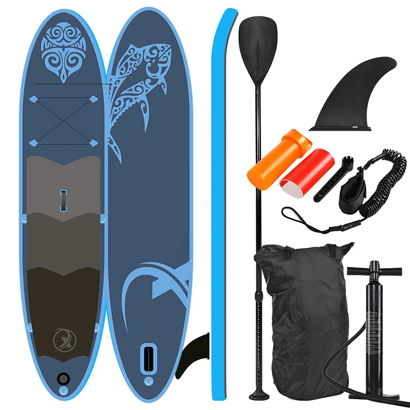 SUP Stand up Paddle Board надувная доска. Доска для серфинга сумка весло плавник насос
