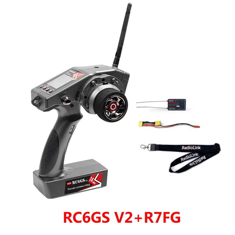 Радиоуправляемый передатчик RadioLink RC6Gs V2 2 4G 6CH Автомобильный контроллер с