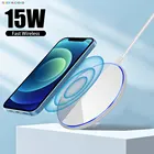 Беспроводное зарядное устройство 15 Вт для Iphone 12 Pro Max 11 Mini 8 Plus Xr Xs X, быстрое зарядное устройство, зарядная площадка для Samsung Note 9 8 S10 Plus
